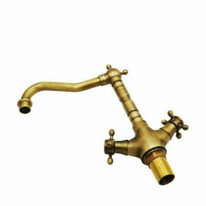 TY-6809 Μπαταρία Νιπτήρα Ψηλή Μπρονζέ