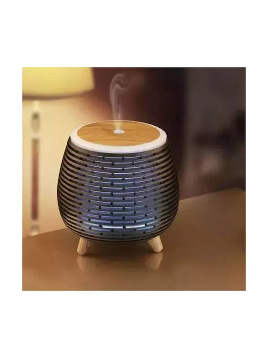 Συσκευή αρωματοθεραπείας/φωτιστικό υπερήχων ομίχλης 140ml KP-6049 Λευκό/Μαύρο