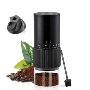 Ηλεκτρικός Μύλος Καφέ Με 30 Ρυθμίσεις Άλεσης Επαναφορτιζόμενος 1000mAh
