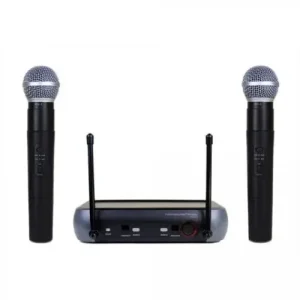 Weisre Ενισχυτής Karaoke με Ασύρματα Μικρόφωνα WG-PGX4/SM58