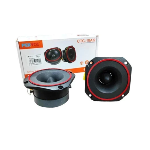 Σετ tweeter αυτοκινήτου στρογγυλά Pervoi CTC-18AG μαύρο