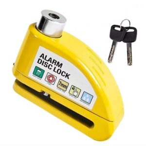 Αντικλεπτική κλειδαριά δισκόφρενου με σύστημα συναγερμού μοτοσυκλέτας 7mm, 100-110DB SF025