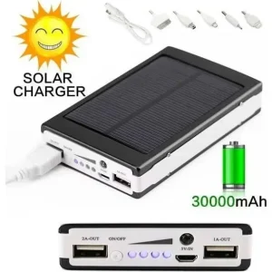 Ηλιακή Μπαταρία Φορτιστής και Φωτιστικό LED – Solar Power Bank