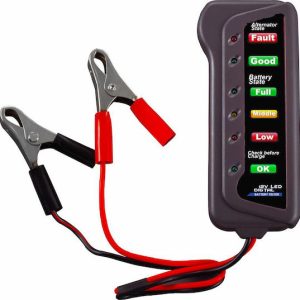 Autoline 14092 Ψηφιακό Battery Tester με Κροκοδειλάκια