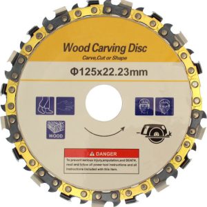 Δίσκος Κοπής Ξύλου με Αλυσίδα(18 λεπίδες) 125mm