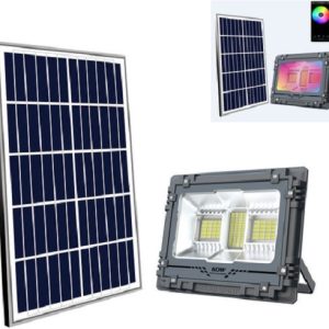 Factory MJ-AW500C Στεγανός Ηλιακός Προβολέας LED 500W Ψυχρό Λευκό 7500K IP67
