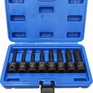 ΣΕΤ Καρυδάκι Torx 1/2″- 8τμχ