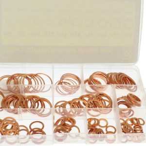 Σετ Χάλκινες Ροδέλες Στεγανοποίησης 180 τμχ W13121-1