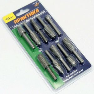 Σετ Ράσπες Ξύλου για Δράπανο 10 Τεμαχίων 14242-05-1