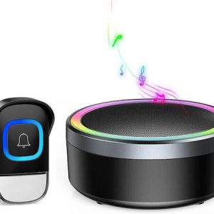 2 σε 1 Ασύρματο κουδούνι πόρτας με ηχείο RL-BT01