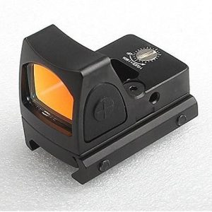 Ολογραφικό αντανακλαστικό σκόπευτρο κόκκινης κουκίδας RMR Μαύρο