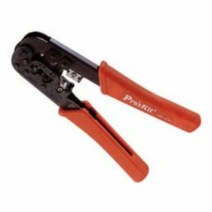 Πρέσα Ακροδεκτών Δικτύου RJ12, RJ11, RJ45 με Απογυμνωτή (Μήκος 180mm) 808-376H T/PRO