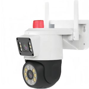 Διπλή κάμερα WiFi Jortan λευκό/μαύρο JT-9689QJ