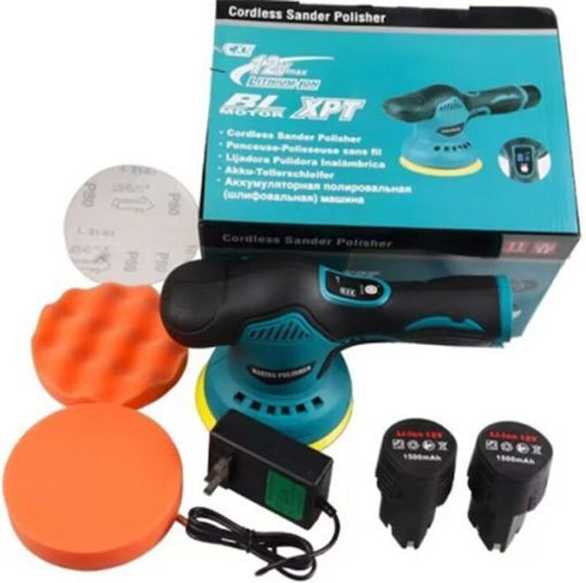 HL18668-179 Έκκεντρος Αλοιφαδόρος με Ρύθμιση Στροφών