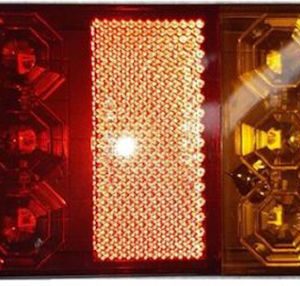 Σετ προβολέων πίσω φωτών οχημάτων 12LED 8-80V 2τμχ. w13540