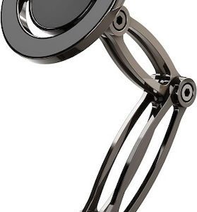 Μαγνητική μεταλλική βάση κινητού για ταμπλό αυτοκινήτου 360° με ρυθμιζόμενους διπλούς πτυσσόμενους βραχίονες CF-HD303