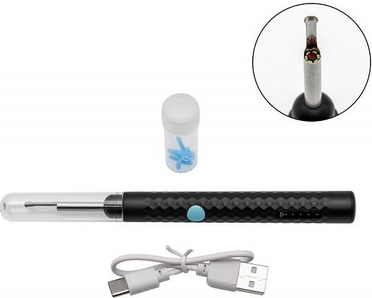 Επαναφορτιζόμενο ωτοσκόπιο Wi-Fi/USB 1080P FHD ενδοσκοπική κάμερα HL18668-231