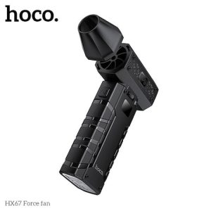 Hoco HX67 Φυσητήρας Χειρός USB με LED Φωτισμό – Μαύρο