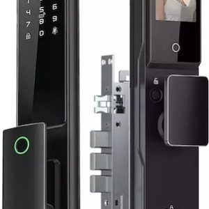 Ηλεκτρονικη Κλειδαρια Πορτας Smart με Οθονη Αφης & Δακτυλικο Αποτυπωμα