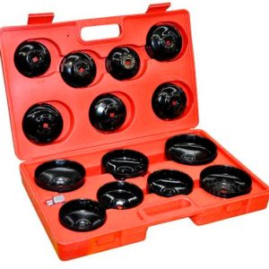 Κλειδιά για Φίλτρο Λαδιού Φ65-Φ100 3/8”-1/2” Σετ 15 Τεμαχίων W17602