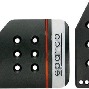 Πεταλίερα αυτοκινήτου 2 τμχ. SPARCO HW-0305B μαύρο χρώμα