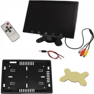 Οθόνη αφής τετραπλής οθόνης οπισθοπορείας οχήματος 9” TFT/LED Hi-Res και τηλεχειριστήριο CAR9004F