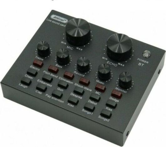 Σετ Μικρόφωνο & Κάρτα Ήχου Andowl MIC8 78 dB - Image 5