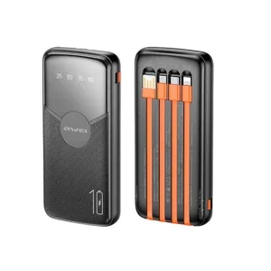 Awei P67K 10000mAh Μαύρο