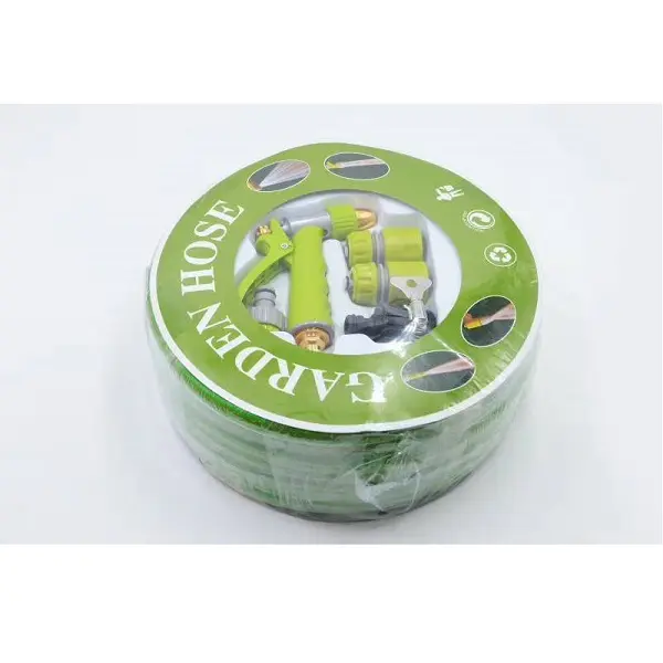 Σετ Λάστιχο Ποτίσματος 1/2″ με πιστόλι ψεκασμού πολλαπλών ψεκαστήρων 30m 13807-036