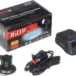 Ανιχνευτή GPS και κάμερα αυτοκινήτου 2 σε 1 HD 1080P