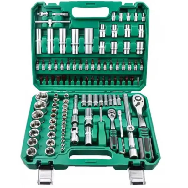 Επαγγελματική Καστάνια με Καρυδάκια 1\2″ & 1\4″ Σετ 108τμχ