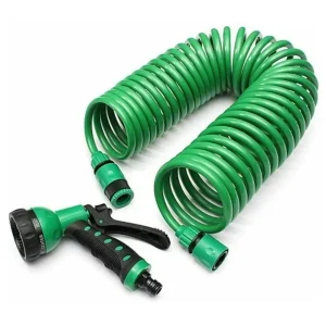 Σετ Επεκτεινόμενο Λάστιχο Νερού Σπιράλ TNS Πράσινο 20m