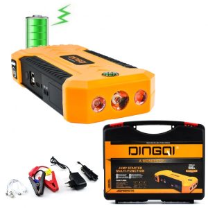 Εκκινητής Μπαταρίας Αυτοκινήτου Jump Starter 12V & Power Bank 12.000mAh/12V DINGQI 600A
