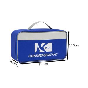 Κιτ Έκτακτης Ανάγκης Αυτοκινήτου με Πυροσβεστήρα Αφρού – Γιλέκο Ασφαλείας – Καλώδια Μπαταρίας – Iμάντα Ρυμούλκησης & Τρίγωνο