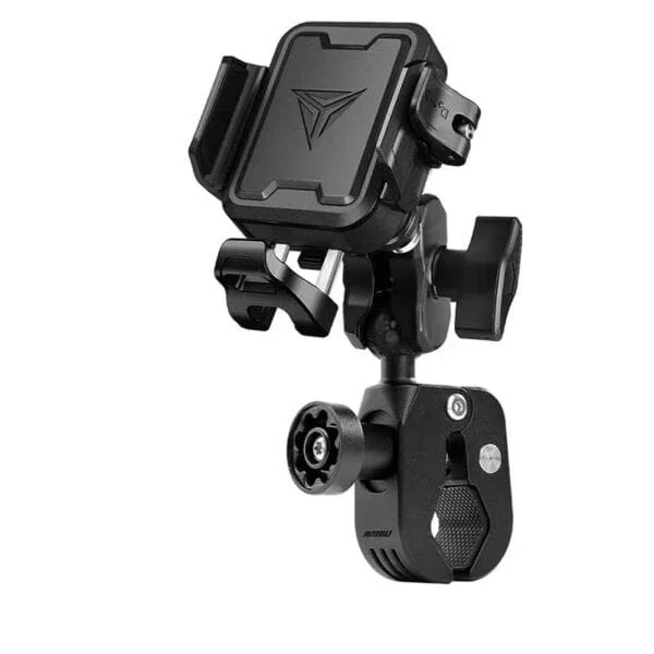 Motowolf Βάση Κινητού Μοτοσυκλέτας με Σύστημα Φόρτισης MH1 Μαύρη