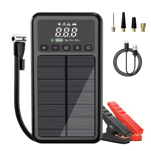 Εκκινητής Αυτοκινήτου Με Ηλιακό Πάνελ, Αεροσυμπιεστή & Power Bank Pervoi CTC-937T