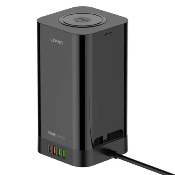 Πολύπριζο “Πύργος” με κάλυμμα 4πλό AC Universal 2500W LDNIO SEW4485