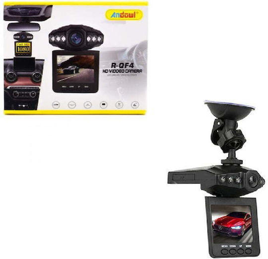 Andowl Rqf4 Κάμερα DVR Αυτοκινήτου με Οθόνη 2.4"